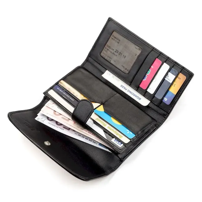 Гаманець жіночий STINGRAY LEATHER 18111 із натуральної шкіри морського ската Різнокольоровий