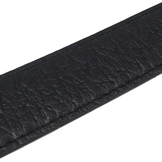 Ремінь-автомат чоловічий Accessory Collection 18138 із натуральної шкіри Чорний