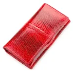 Гаманець жіночий SEA SNAKE LEATHER 18153 із натуральної шкіри морської змії Червоний