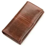 Гаманець жіночий SEA SNAKE LEATHER 18155 із натуральної шкіри морської змії Коричневий