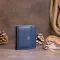 Маленький гаманець на кнопці жіночий ST Leather 19237 Темно-синій