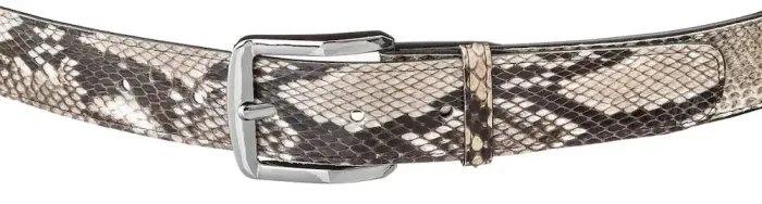 Ремень SNAKE LEATHER 18175 из натуральной кожи питона Разноцветный