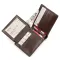 Портмоне CROCODILE LEATHER 18187 з натуральної шкіри крокодила Коричневе