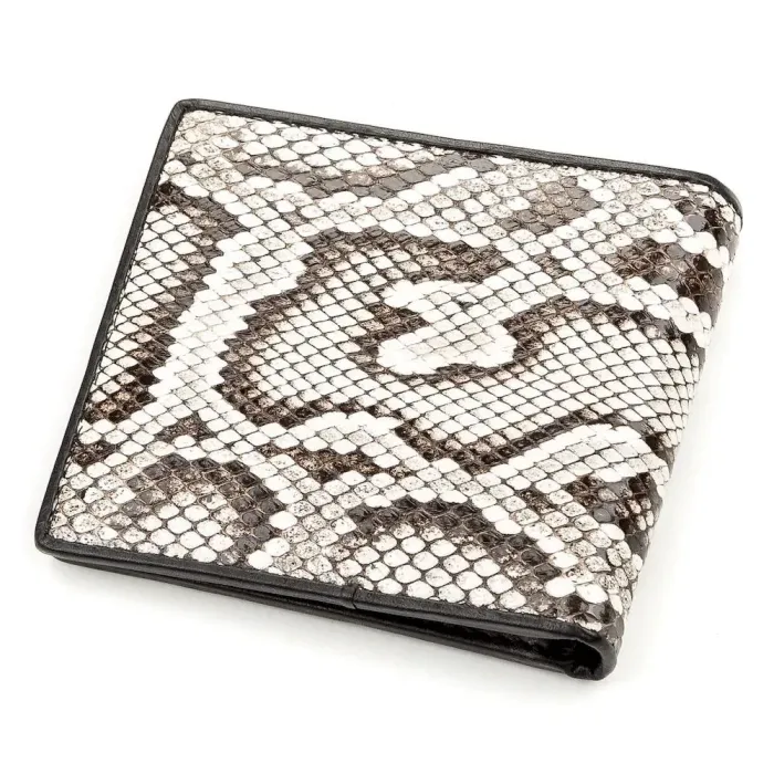 Портмоне SNAKE LEATHER 18206 з натуральної шкіри пітона Різнокольорове