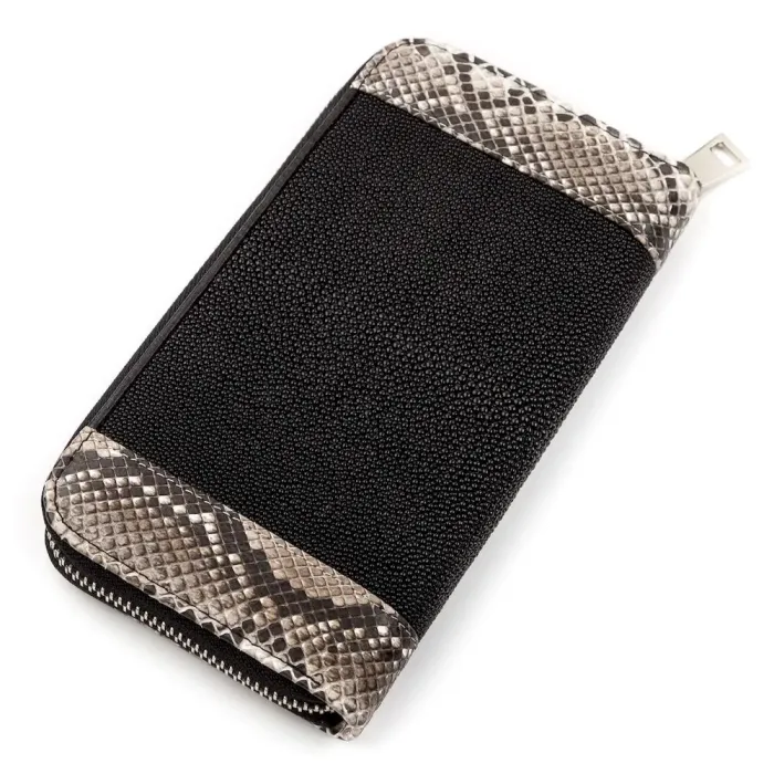 Гаманець-клатч жіночий STINGRAY LEATHER 18212 з натуральної морської схили