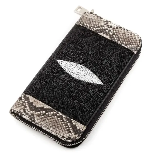 Гаманець-клатч жіночий STINGRAY LEATHER 18212 з натуральної морської схили