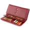Гаманець шкіряний у дві додавання жіночий ST Leather 19288 Бордовий