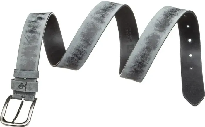 Ремень мужской Grande Pelle 11062 под джинсы Серый