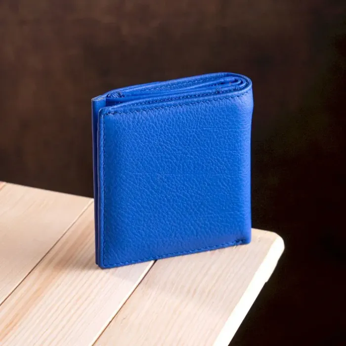 Невеликий жіночий портмоне ST Leather 19370 Синій