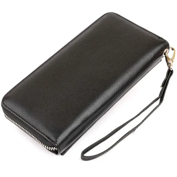 Шкіряний гаманець жіночий ST Leather 19292 Чорний