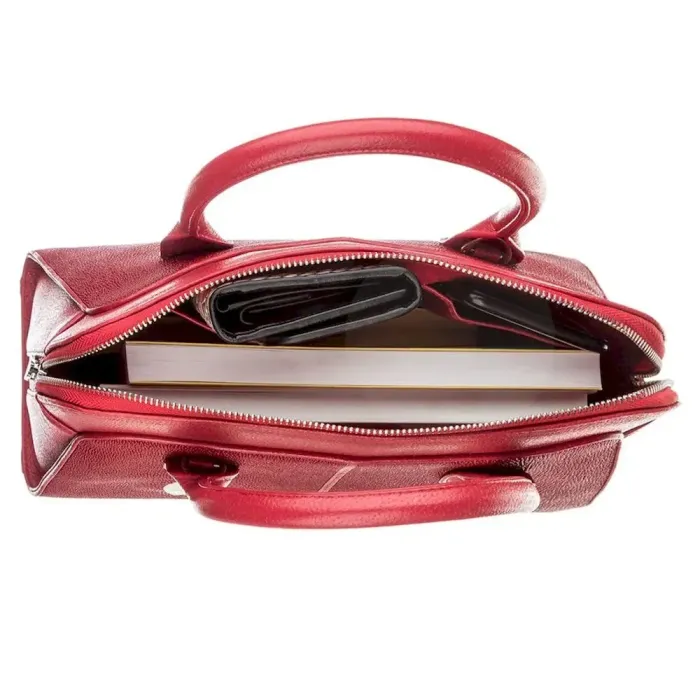 Сумка жіноча STINGRAY LEATHER 18517 із натуральної шкіри морського ската Червона