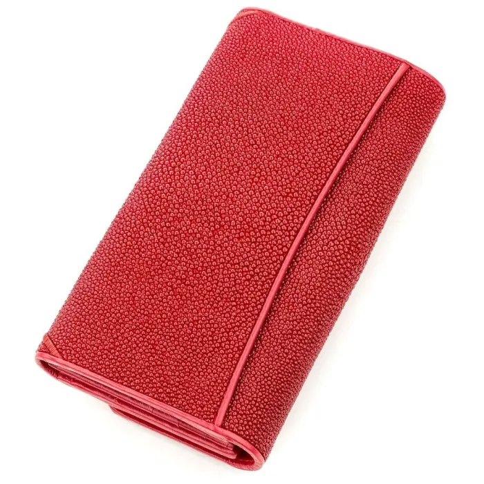 Гаманець-клатч жіночий STINGRAY LEATHER 18519 із натуральної шкіри морського ската