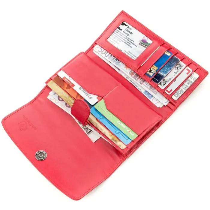 Гаманець-клатч жіночий STINGRAY LEATHER 18519 із натуральної шкіри морського ската