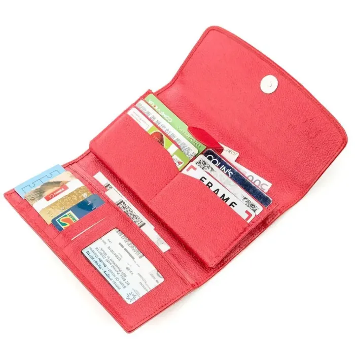 Гаманець жіночий STINGRAY LEATHER 18535 із натуральної шкіри морського ската Різнокольоровий