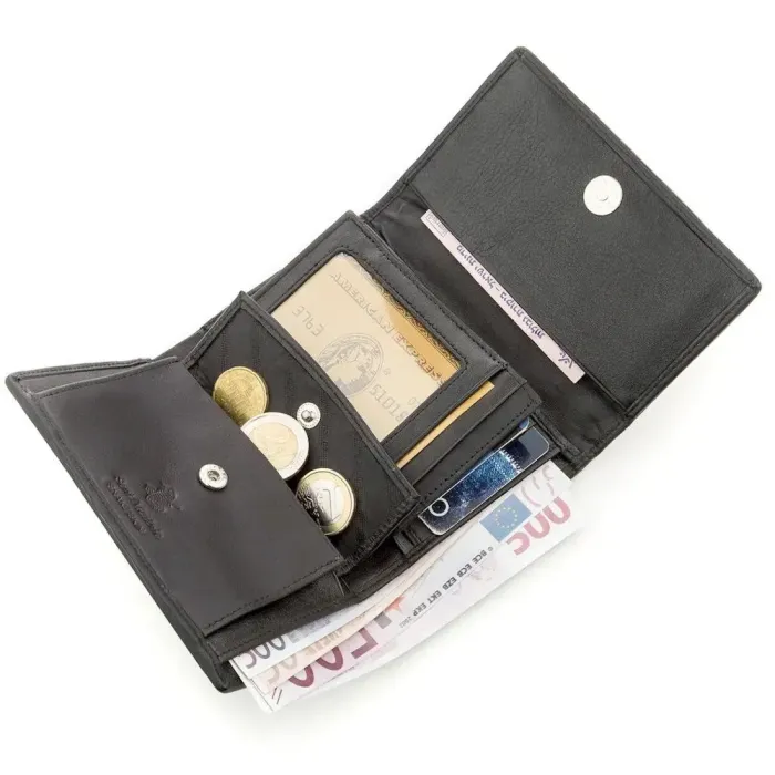 Гаманець SNAKE LEATHER 18546 із натуральної шкіри пітона Сірий