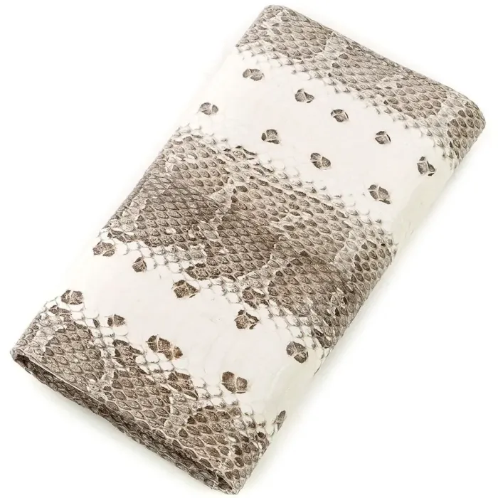 Гаманець жіночий SEA SNAKE LEATHER 18550 із натуральної шкіри морської змії Бежевий