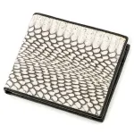Гаманець чоловічий SEA SNAKE LEATHER 18552 із натуральної шкіри кобри Сірий