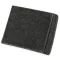 Бумажник мужской STINGRAY LEATHER 18562 из натуральной кожи морского ската Черный