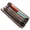 Портмоне чоловіче CROCODILE LEATHER 18587 з натуральної шкіри крокодила Коричневе