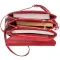Сумка женская STINGRAY LEATHER 18609 из натуральной кожи морского ската Красная