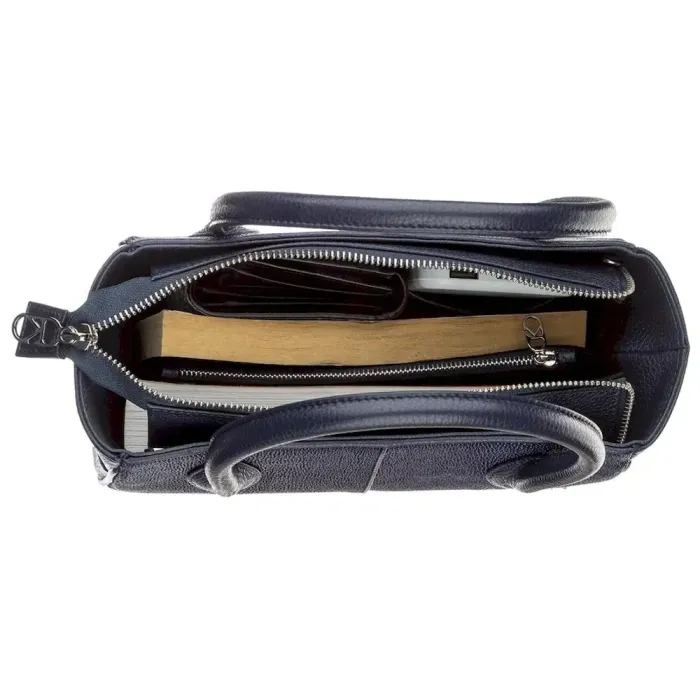 Сумка женская STINGRAY LEATHER 18611 из натуральной кожи морского ската Синяя