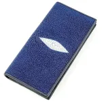 Гаманець жіночий STINGRAY LEATHER 18624 із натуральної шкіри морського скату Синій