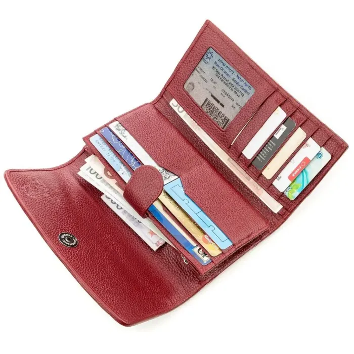 Гаманець жіночий STINGRAY LEATHER 18632 із натуральної шкіри морського ската Різнокольоровий