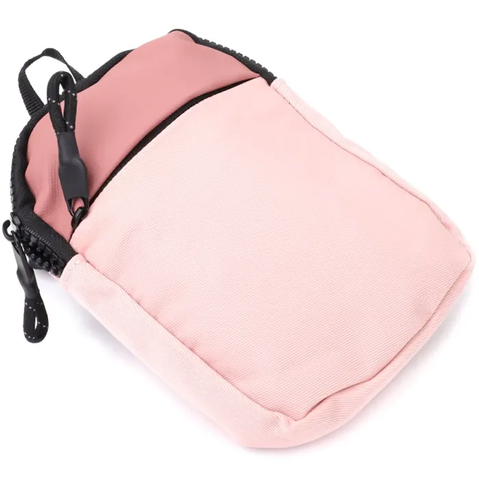 Жіноча слінг сумка для подорожей з якісного текстилю Vintage 15154 Рожевий