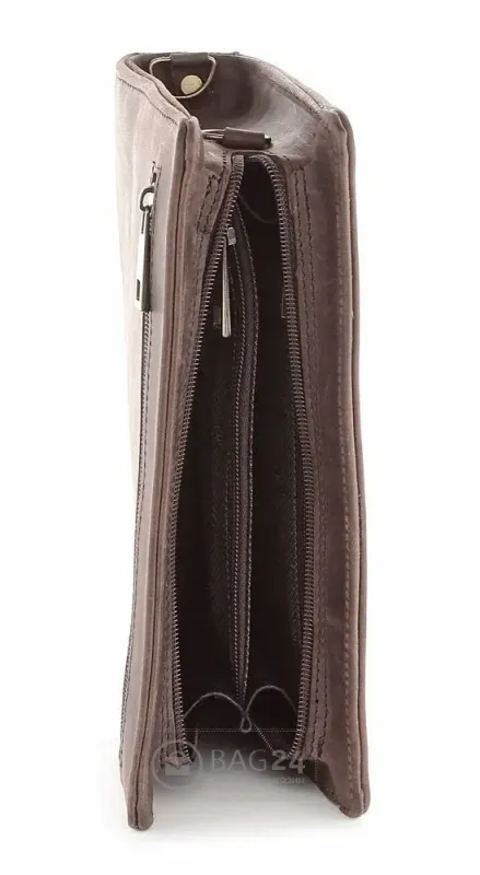 Барсетка SHVIGEL 00763 Коричнева