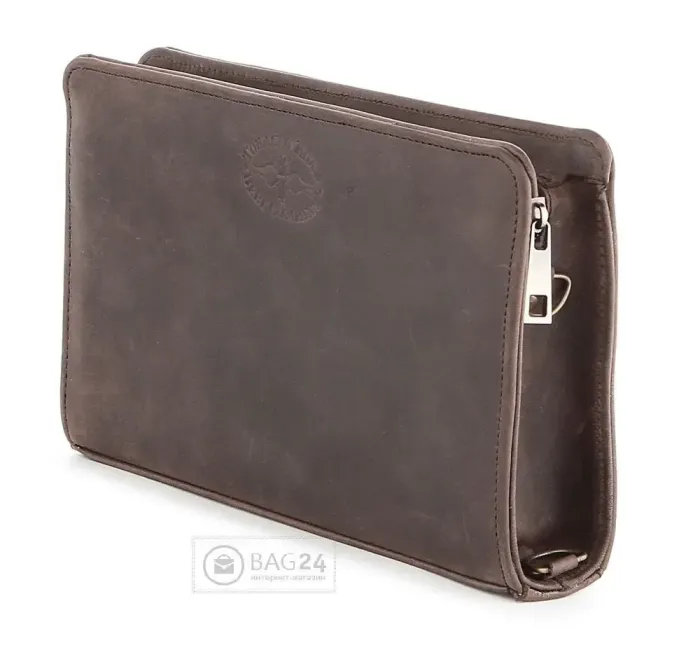 Барсетка SHVIGEL 00763 Коричнева