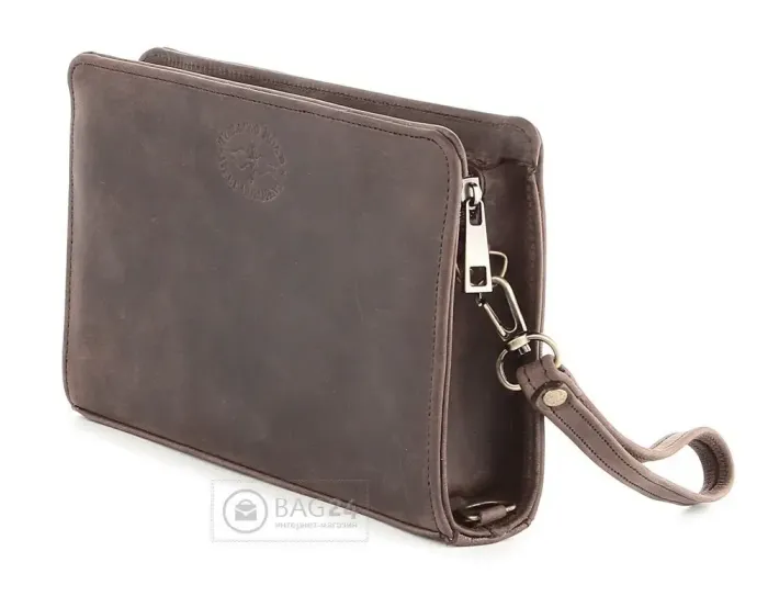 Барсетка SHVIGEL 00763 Коричнева