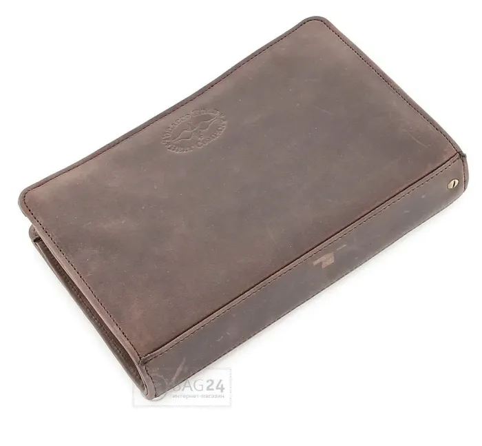 Барсетка SHVIGEL 00763 Коричнева