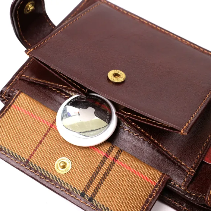 Чоловічий гаманець з гладкої натуральної шкіри Tony Perotti 20852_1 (396A-Q moro) Коричневий