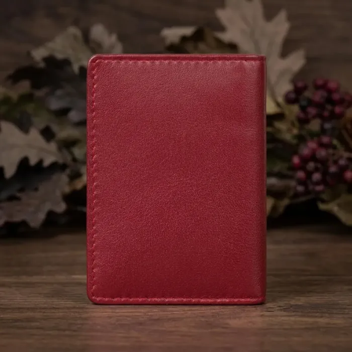 Візитниця Tony Perotti Cortina 5004 rosso (90314) Червона