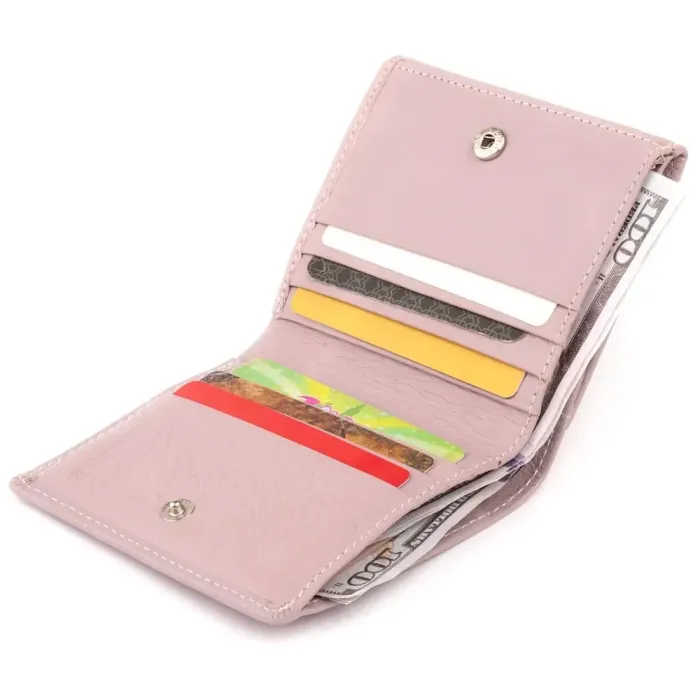 Компактний жіночий гаманець ST Leather 19260 Ліловий