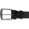 Надійний чоловічий ремінь із натуральної шкіри BOND 22950 Чорний