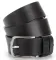 Чоловічий ремень GRANDE PELLE 00778 джинсовий Чорний