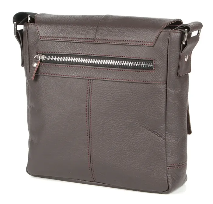 Сумка SHVIGEL 00852 шкіряна Коричнева