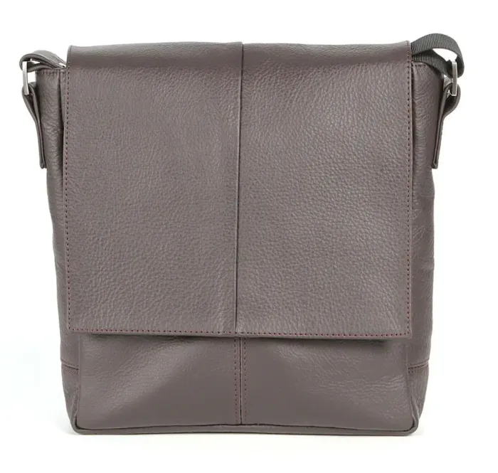 Сумка SHVIGEL 00852 шкіряна Коричнева