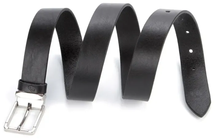 Шикарный мужской кожаный ремень под брюки GRANDE PELLE 00862