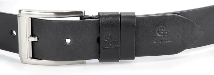 Ремень мужской GRANDE PELLE 00864 Черный