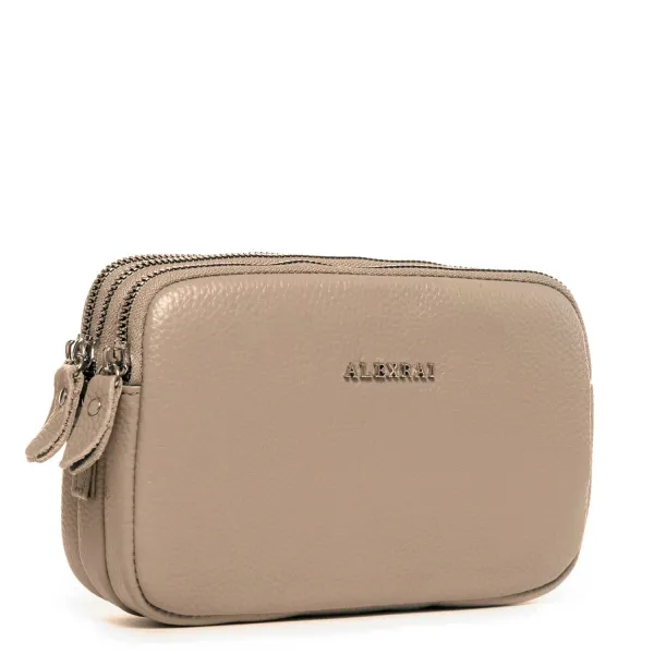 Сумка Женская Клатч кожа ALEX RAI 60061 beige