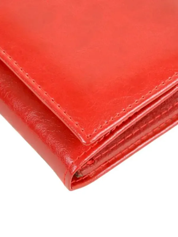 Кошелек Canarie кожа ALESSANDRO PAOLI W1 red