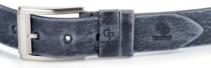 Солідний чоловічий ремінь із натуральної шкіри GRANDE PELLE 00868