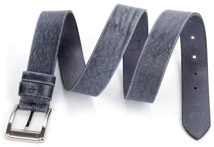 Солідний чоловічий ремінь із натуральної шкіри GRANDE PELLE 00868