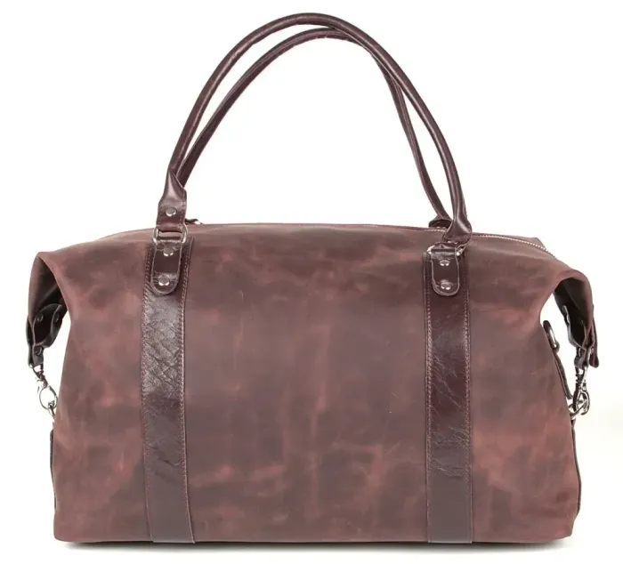 Дорожня сумка з натуральної шкіри SHVIGEL 00885