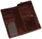 Кошелек женский Vintage 14349 кожаный Коричневый