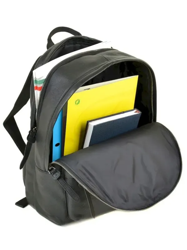 Рюкзак Міський шкіряний BRETTON 2004-1 black