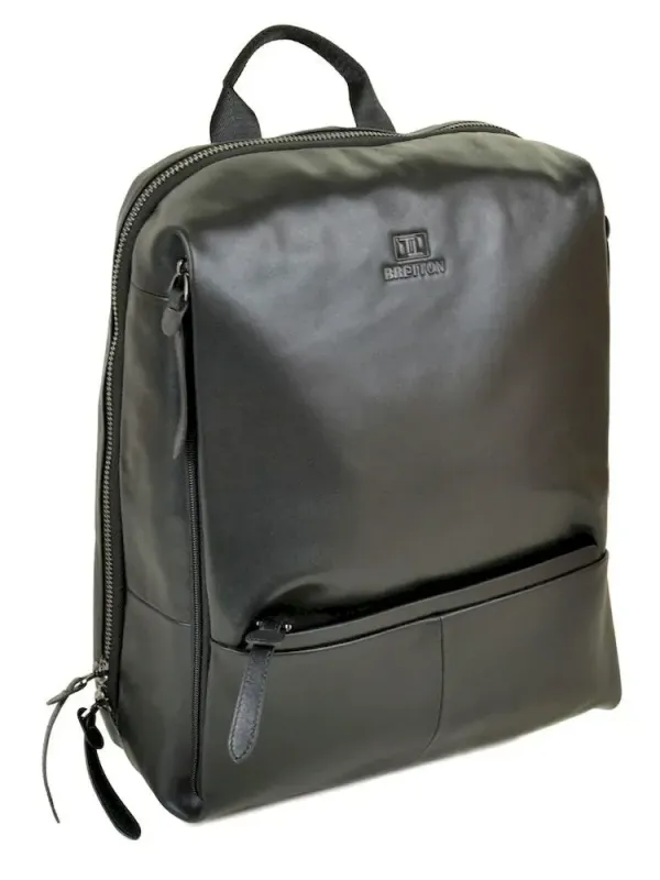 Рюкзак Городской кожаный BRETTON BE 2004-5 black