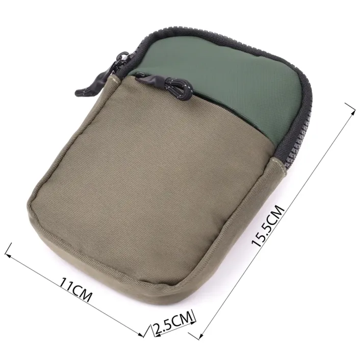 Невелика слінг сумка для подорожей із якісного текстилю Vintage 22871 Зелений